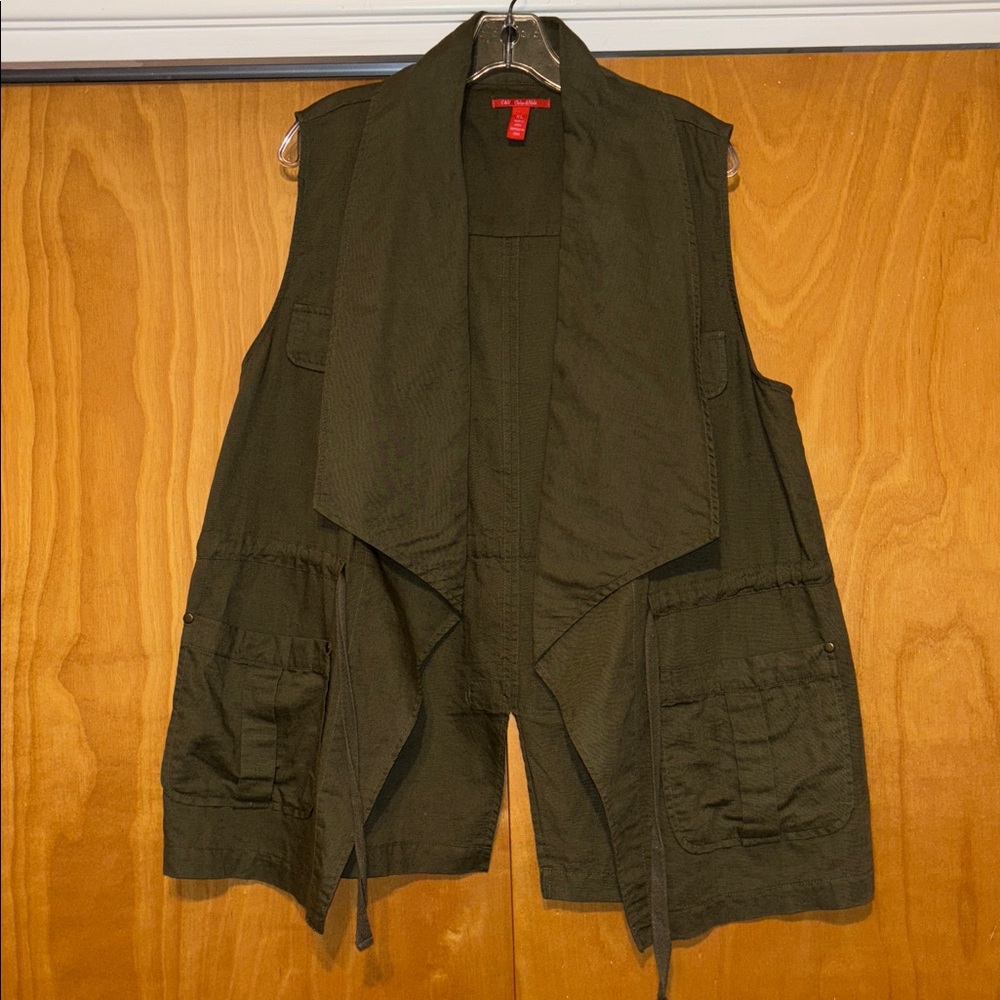 Chelsea & Violet Olive Green Vest